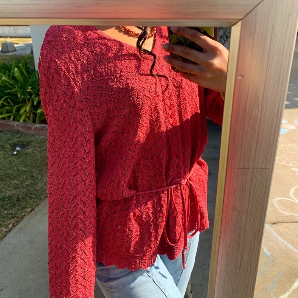 Knitted Vintage Blouse